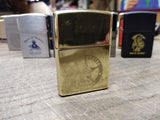 Vtg 2010 Zippo United States Marshall 5 Point Star Brass Cigarette Lighter USA