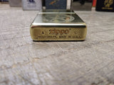 Vtg 2010 Zippo United States Marshall 5 Point Star Brass Cigarette Lighter USA