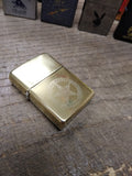 Vtg 2010 Zippo United States Marshall 5 Point Star Brass Cigarette Lighter USA