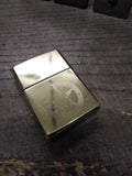 Vtg 2010 Zippo United States Marshall 5 Point Star Brass Cigarette Lighter USA