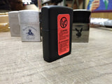 Vtg NOS Sealed 2010 Zippo Son's Of Anarchy Black Matte Cigarette Lighter Mint!