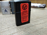 Vtg NOS Sealed 2011 Zippo Butch's Rat Hole Black Matte Cigarette Lighter Mint!