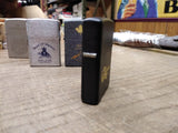 Vtg NOS Sealed 2010 Zippo Centerfire Black Matte Cigarette Lighter Made In USA