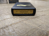 Vtg NOS Sealed 2010 Zippo Centerfire Black Matte Cigarette Lighter Made In USA