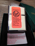Vtg NOS 2000 Sealed Zippo Scrimshaw Ship Lighthouse Cigarette Lighter Box Mint!