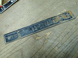 Vtg 1968 Hanover County Virginia 8314 Vehicle Car License Plate Town Tag Topper