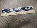 Vtg 1972 Hanover County Virginia 10335 Vehicle Car License Plate Town Topper