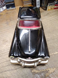 Vtg Auto DeLuxe 1950 Cadillac Pressed Steel Car Working Friction Drive 11" Nice!