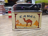 Vtg Crown Design Camel Logo Cigarette Lighter Made In Japan Good Shape!