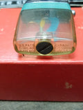 Vtg Scripto Vu Lighter Fly Fishing Lure Green Band Made In USA Good Shape!