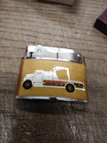 Vtg Unfired Direct Walters Tire Service Somerset Pa Cigarette Lighter Japan wBox