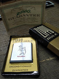 Vtg Zippo Fullwell Advertising Pocket Rule w/Original Box Made USA Great Shape!