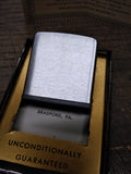 Vtg Zippo Fullwell Advertising Pocket Rule w/Original Box Made USA Great Shape!