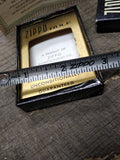 Vtg Zippo Fullwell Advertising Pocket Rule w/Original Box Made USA Great Shape!