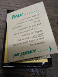 Vtg Zippo Fullwell Advertising Pocket Rule w/Original Box Made USA Great Shape!