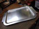 Vtg 1934-48 Art Deco Kensington Ware Nautical Theme Aluminum Tray 22.5" Nice #1