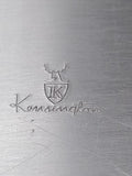 Vtg 1934-48 Art Deco Kensington Ware Nautical Theme Aluminum Tray 22.5" Nice #1