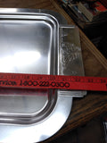 Vtg 1934-48 Art Deco Kensington Ware Nautical Theme Aluminum Tray 22.5" Nice #1