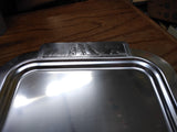 Vtg 1934-48 Art Deco Kensington Ware Nautical Theme Aluminum Tray 22.5" Nice #2