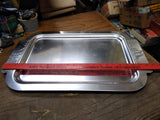 Vtg 1934-48 Art Deco Kensington Ware Nautical Theme Aluminum Tray 22.5" Nice #2