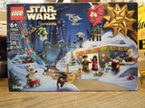 LEGO Star Wars Christmas 2023 Advent Calendar Set #75366 Partial Built w/Box!