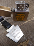 Vtg Hempt Bro Camp Hill Pa Keystone Watch FOB 1925-75 Matching Cigarette Lighter
