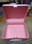Vtg 1986 Thermos Pink Plastic Lunch Box Jim Henson's Muppet Babies Made In USA!