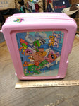 Vtg 1986 Thermos Pink Plastic Lunch Box Jim Henson's Muppet Babies Made In USA!