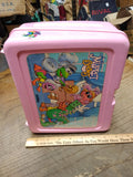 Vtg 1986 Thermos Pink Plastic Lunch Box Jim Henson's Muppet Babies Made In USA!