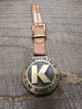 Vtg Brass Koehring PCM Division Service Supply Co Lancaster Pa Hi Lift Watch FOB