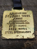 Vtg Brass Southern Bit & Drill Steel Corp Statesville NC Rock Drill Watch FOB