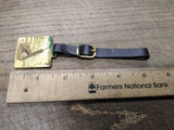 Vtg Brass Southern Bit & Drill Steel Corp Statesville NC Rock Drill Watch FOB