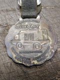 Vtg Brass Worthington Co Blue Brute Hand Held Rock Drills Watch FOB Holyoke Mass