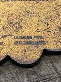 Vtg Brass Allis Chalmers TS 360 Heavy Construction Equipment Grader Watch FOB