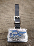 Vtg Furnival Machinery Company Heavy Construction Uke Truck Pocket Watch FOB