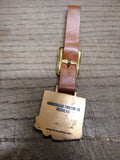 Vtg Brass Caterpillar Heavy Construction Equipment Grader Peoria Ill Watch FOB