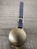 Vtg Bronze Cummins Diesel Engine Logo Round Pocket Watch FOB