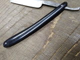 Vtg COSMO MFG Co Germany Straight Razor Hollow Ground with Jimps!