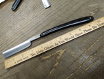 Vtg COSMO MFG Co Germany Straight Razor Hollow Ground with Jimps!