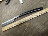 Vtg COSMO MFG Co Germany Straight Razor Hollow Ground with Jimps!