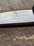 Vtg Smooth Cutter Warranted By G&C Sheffield Straight Razor Hollow Ground Jimps!