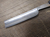 Vtg Smooth Cutter Warranted By G&C Sheffield Straight Razor Hollow Ground Jimps!