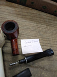 Vtg 3 Piece Smoking Tobacco Pipe Parts Repair Lot White Summit Imported Briar