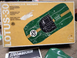 Vtg 1966 Strombecker Raceways Lotus 30 1/24 Scale Slot Car British Green W/Box!