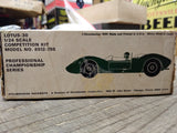 Vtg 1966 Strombecker Raceways Lotus 30 1/24 Scale Slot Car British Green W/Box!