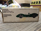 Vtg 1966 Strombecker Raceways Lotus 30 1/24 Scale Slot Car British Green W/Box!