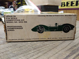 Vtg 1966 Strombecker Raceways Lotus 30 1/24 Scale Slot Car British Green W/Box!