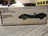 Vtg 1966 Strombecker Raceways Lotus 30 1/24 Scale Slot Car British Green W/Box!
