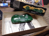 Vtg 1966 Strombecker Raceways Lotus 30 1/24 Scale Slot Car British Green W/Box!