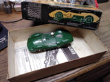 Vtg 1966 Strombecker Raceways Lotus 30 1/24 Scale Slot Car British Green W/Box!